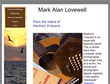 Tablet Screenshot of markalanlovewell.com